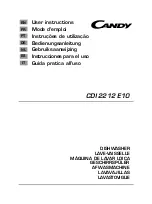 Candy CDI 2212 E10 User Instructions preview