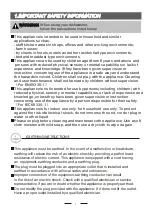 Preview for 3 page of Candy CDI 2L1047 Instruction Manual