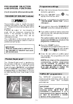 Preview for 14 page of Candy CDI 2T36PR User Instructions