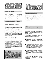 Preview for 95 page of Candy CDI 3615 User Instructions