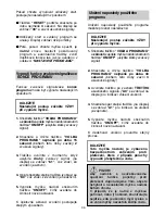 Preview for 96 page of Candy CDI 3615 User Instructions