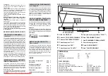 Предварительный просмотр 2 страницы Candy CDI 5550 P User Instructions