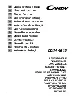 Candy CDIM 4615 User Instructions preview