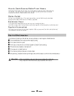 Preview for 22 page of Candy CDP 2L1049W-80 Instruction Manual