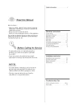 Preview for 3 page of Candy CDP 4725 Instruction Manual