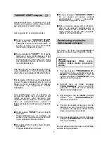 Предварительный просмотр 6 страницы Candy CDP 6490 User Instructions