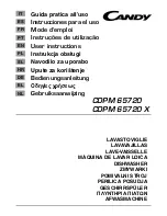 Предварительный просмотр 1 страницы Candy CDP 6653 User Instructions