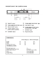 Preview for 22 page of Candy CDPE 6320 S User Instructions