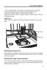 Предварительный просмотр 33 страницы Candy CDPH 2L1049B User Manual