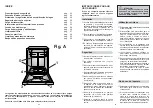 Предварительный просмотр 22 страницы Candy CDS 250 X Installation - Use - Maintenance