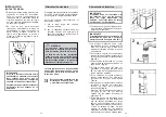 Предварительный просмотр 23 страницы Candy CDS 250 X Installation - Use - Maintenance