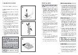 Предварительный просмотр 70 страницы Candy CDS 250 X Installation - Use - Maintenance