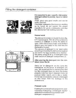 Предварительный просмотр 13 страницы Candy CDW 254 User Instructions