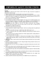 Preview for 4 page of Candy CDW20DSS-UK Instructions Manual