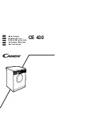 Предварительный просмотр 1 страницы Candy CE 430 User Instructions