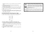 Preview for 11 page of Candy CEHDD30TCT/1 Instruction Manual