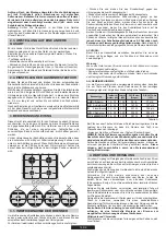 Предварительный просмотр 19 страницы Candy CEL7P4WX User Instructions