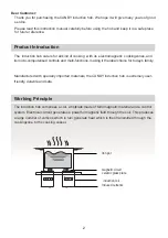 Предварительный просмотр 2 страницы Candy CFI36 Instruction Manual