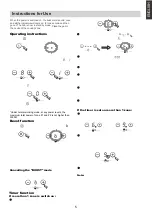 Предварительный просмотр 5 страницы Candy CFI36 Instruction Manual