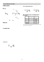 Предварительный просмотр 6 страницы Candy CFI36 Instruction Manual