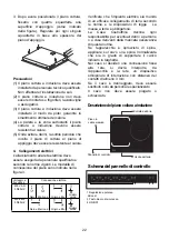 Предварительный просмотр 22 страницы Candy CFI36 Instruction Manual