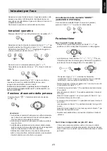 Предварительный просмотр 23 страницы Candy CFI36 Instruction Manual