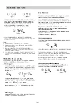 Предварительный просмотр 24 страницы Candy CFI36 Instruction Manual