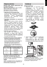 Предварительный просмотр 49 страницы Candy CFI36 Instruction Manual