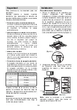 Предварительный просмотр 58 страницы Candy CFI36 Instruction Manual