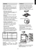 Предварительный просмотр 67 страницы Candy CFI36 Instruction Manual