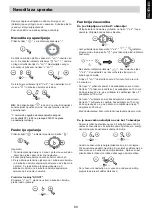 Предварительный просмотр 69 страницы Candy CFI36 Instruction Manual