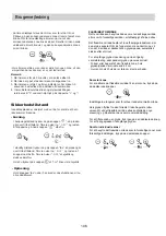 Предварительный просмотр 106 страницы Candy CFI36 Instruction Manual