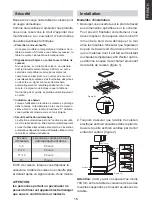 Предварительный просмотр 15 страницы Candy CFIB636DV Instruction Manual