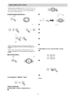 Preview for 8 page of Candy CFID36 Instruction Manual