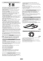 Preview for 5 page of Candy CFLO3550E/1 Maintenance And User Manual