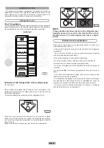 Preview for 16 page of Candy CFLO3550E/1 Maintenance And User Manual