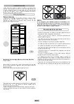 Preview for 36 page of Candy CFLO3550E/1 Maintenance And User Manual