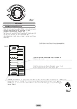 Preview for 47 page of Candy CFLO3550E/1 Maintenance And User Manual