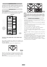 Preview for 16 page of Candy CFLO3550E/N Maintenance And User Manual