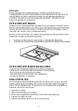 Preview for 132 page of Candy CFT610/5X Instruction Manual