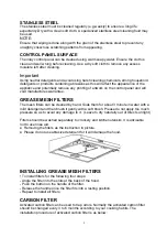 Предварительный просмотр 10 страницы Candy CFT62/3X Series Instruction Manual