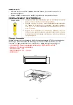 Предварительный просмотр 36 страницы Candy CFT63/1W/1 Instruction Manual