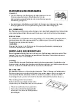 Предварительный просмотр 57 страницы Candy CFT63/1X/1 Instruction Manual