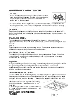 Preview for 10 page of Candy CFT63 Series Instruction Manual