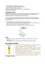 Preview for 11 page of Candy CFT63 Series Instruction Manual