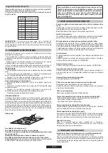 Предварительный просмотр 59 страницы Candy CH64XB User Instructions