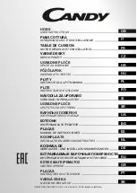 Preview for 2 page of Candy CH74BVT User Instructions