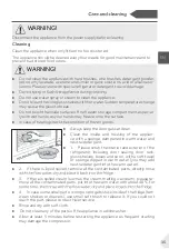 Preview for 15 page of Candy CHASD4385EWC User Manual