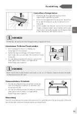 Предварительный просмотр 61 страницы Candy CHASD4385EWC User Manual