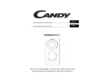 Candy CHEDD30CTT/1 Instruction Manual preview